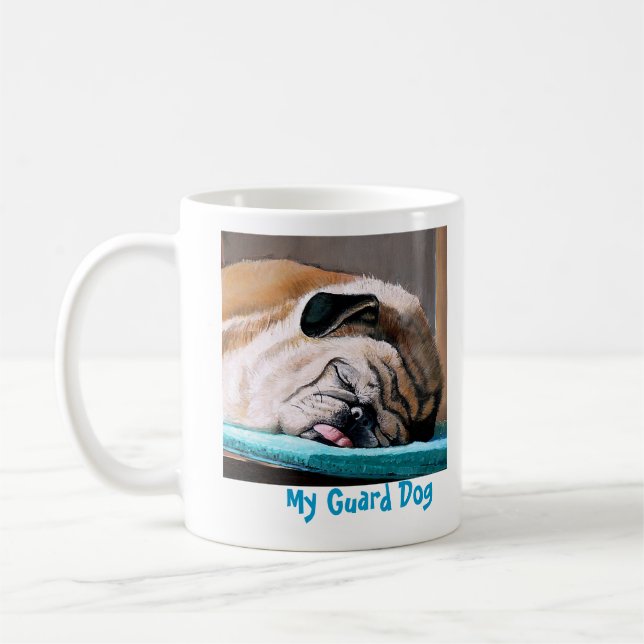 My Guard Dog Coffee Mug (Left)