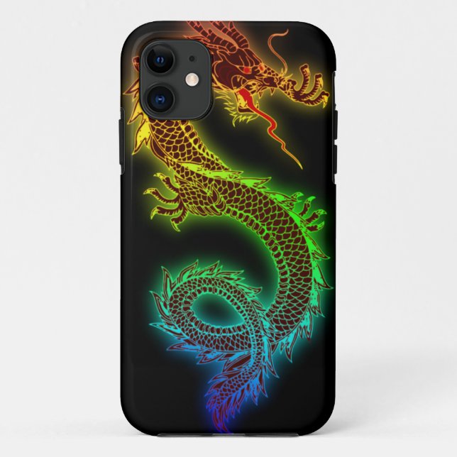 My Guard Dog is a Dragon Case-Mate iPhone Case (Back)