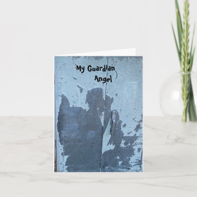 My Guardian Angel 👼  Thank You Card (Front)