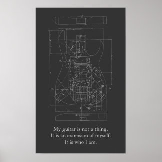 My Guitar Poster