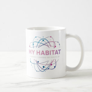 "My Habitat Is Where I Learned My Habits" Mug