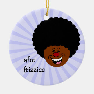 My hair defies the law of gravity and astrophysics ceramic tree decoration