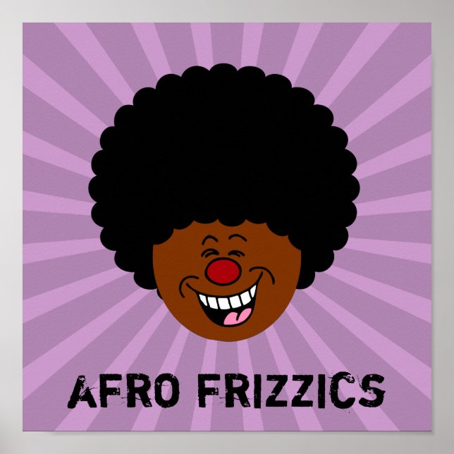 My hair defies the law of gravity and astrophysics poster (Front)