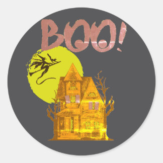 My Halloween Classic Round Sticker