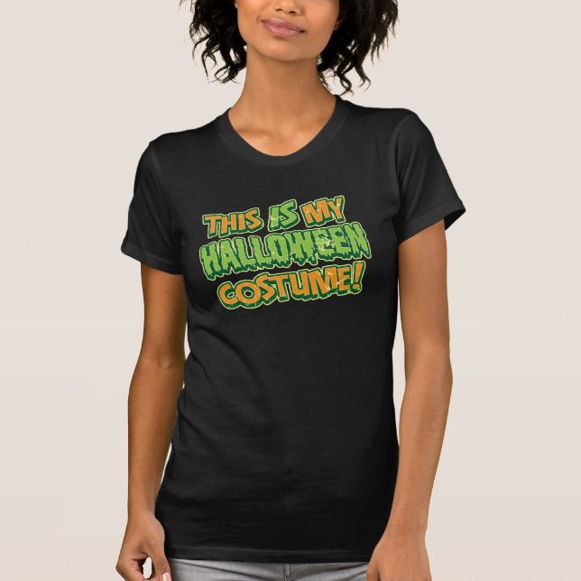 My Halloween Costume Ladies Basic T-Shirt (Front)