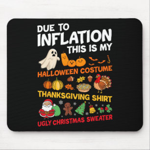 My Halloween Thanksgiving Christmas Costume Men Wo Mouse Mat