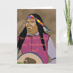 My handsome chief card