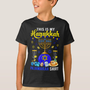 My Hanukkah Pajama Shirt Disc Golf Player Jewish M