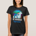 My Hanukkah Pajamakah  Chanukah Pyjamas Sloth Meno T-Shirt<br><div class="desc">My Hanukkah Pajamakah  Chanukah Pyjamas Sloth Menorah</div>