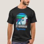 My Hanukkah Pajamakah  Chanukah Pyjamas Sloth Meno T-Shirt<br><div class="desc">My Hanukkah Pajamakah  Chanukah Pyjamas Sloth Menorah.</div>