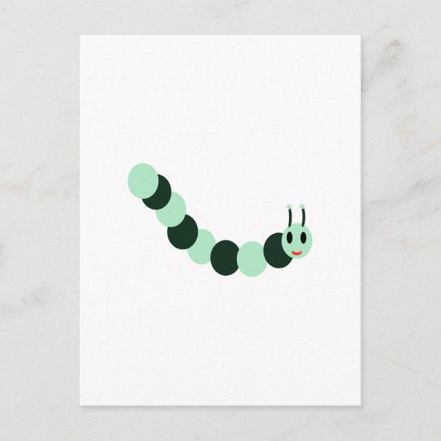 My Happy Caterpillar Postcard (Front)