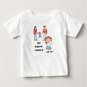 My happy family baby T-Shirt