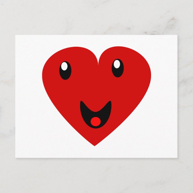 My Happy Heart Postcard (Front)