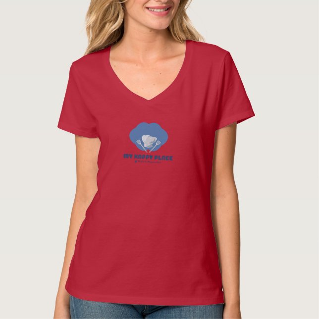 My Happy Place - Chef T-Shirt (Front)
