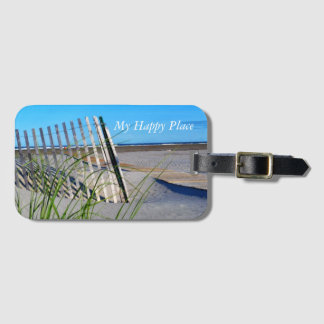 My Happy Place Luggage Tag