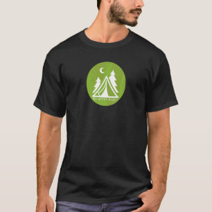 My Happy Place Trendy Camper Hiker Rver Summer Vac T-Shirt