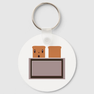 My Happy Toaster Key Ring