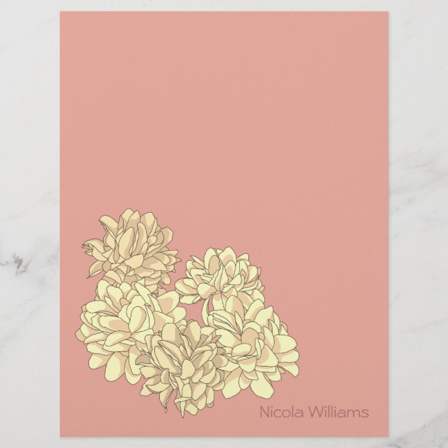 My Happy Yesterday Letterhead (Front)