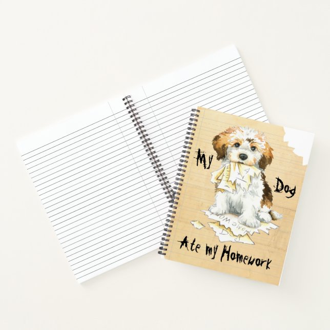 My Havanese Ate My Homework Notebook (Inside)
