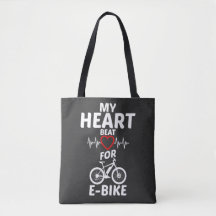 My Heart beat for Ebike E Bike T-Shirt