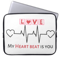 My heart beat is you new Electronics Bag designs
