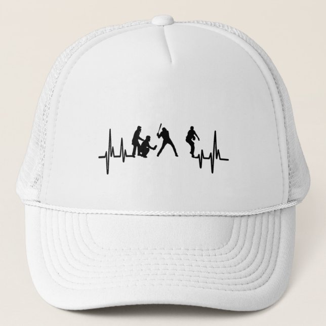My Heart Beats For Baseball Hat (Front)