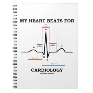My Heart Beats For Cardiology (ECG / EKG) Notebook