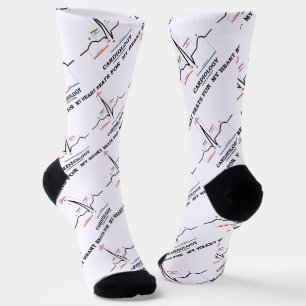 My Heart Beats For Cardiology Electrocardiogram Socks