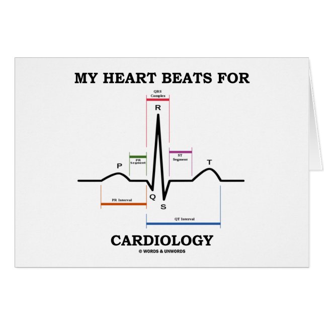 My Heart Beats For Cardiology (Sinus Rhythm) (Front Horizontal)