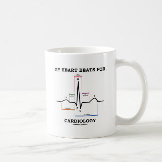 My Heart Beats For Cardiology (Sinus Rhythm) Coffee Mug