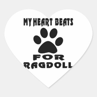 My Heart Beats For RAGDOLL Sticker