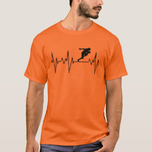 My Heart Beats For USA Football. T-Shirt