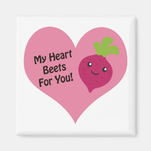 My Heart Beets For You Magnet