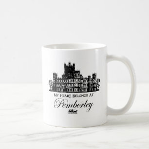 My Heart Belongs At Pemberley Coffee Mug