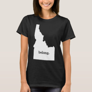 My Heart Belongs In Idaho T-Shirt