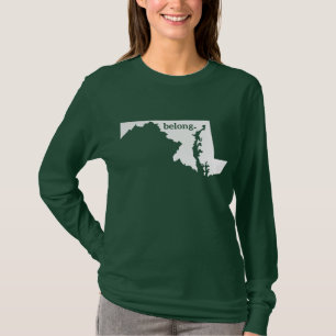 My Heart Belongs In Maryland T-Shirt
