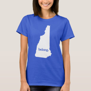 My Heart Belongs In New Hampshire T-Shirt