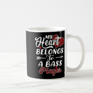 My Heart Belongs To A B Player Shirt Funny Valenti Coffee Mug