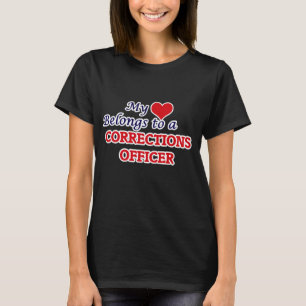 My heart belongs to a Corrections Officer T-Shirt