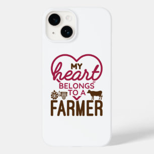 My Heart Belongs to a Farmer Case-Mate iPhone 14 Case