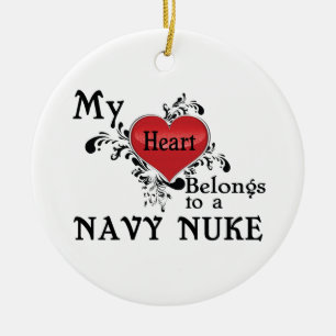 My Heart Belongs to a Nuke Ornament