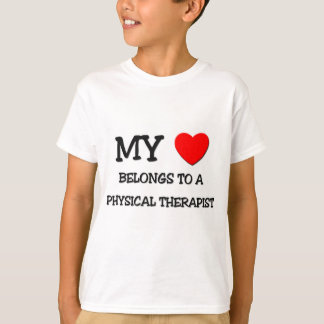 My Heart Belongs To A PHYSICAL THERAPIST T-Shirt
