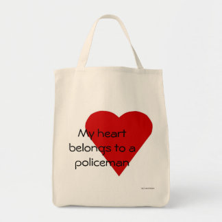 My heart belongs to a policeman Bag