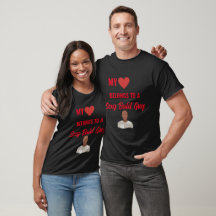 MY HEART BELONGS TO A SEXY BALD GUY ETHNIC T-Shirt