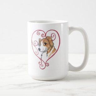 My heart belongs to an English Shepherd Coffee Mug