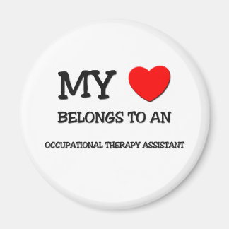 My Heart Belongs To An OCCUPATIONAL THERAPY ASSIST Magnet