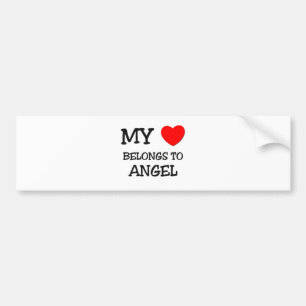 My Heart Belongs To ANGEL Bumper Sticker