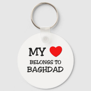 My heart belongs to BAGHDAD Key Ring