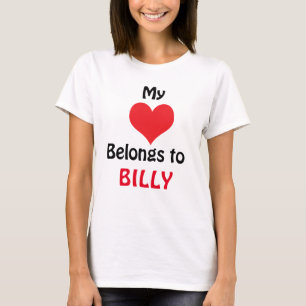My Heart Belongs to Billy T-Shirt