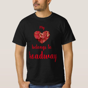 My Heart Belongs to Broadway Men's shirt